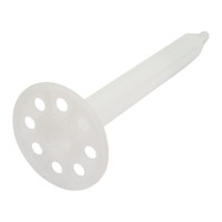 Тарельчатый дюбель гриб с гвоздем для монтажных пистолетов Fedast IN140 100 шт/уп FD140IN