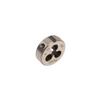 Плашка CNIC дюймовая № 8-32 UNC 60гр Р6АМ5 32 ниток/дюйм, dнар.20мм 56112