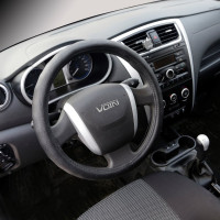 Оплетка на руль VOIN CLASSIK экокожа, M d=38см, черный OPLV0801