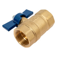 Шаровой кран Zox 3/4'' вн/вн, бабочка 519283