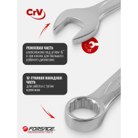 Набор комбинированных ключей Forsage 16пр. на полотне F-5161P(10354)