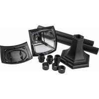 Садово-парковый светильник ЭРА черный, напольный, E27, IP44, У1 НТУ 07-40-004 «Валенсия 3» 60 Б0051191