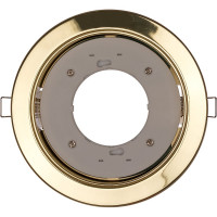 Встраиваемый светильник TDM ELECTRIC СВ 01-07 GX70-H5, 220 В, 50 Гц, без рефл., золото SQ0359-0073