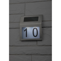 Номер дома с подсветкой ЭРА ERAFS04809 на солнечной батарее, 2LED Б0044249