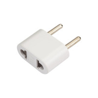 Переходник TDM ELECTRIC тип CEE 7/17 - тип А/F, плоский, 10 А максимум, 250 В, белый SQ1806-0087