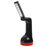 Аккумуляторный фонарь-прожектор Smartbuy 2 в 1 1W+18 SMD, черный SBF-303-K