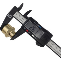 Муфта латунная переходная пневмо 1/2" ВР х 1/4" ВР, 5 шт HG 1644729