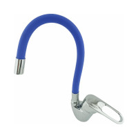 Смеситель для кухни Rainsberg с гибким силиконовым изливом, синий R3193F-3