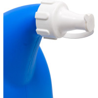 Канистра-лейка с дополнительным горлышком для слива синяя 15 л Radivas G1-3-001