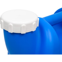 Канистра-лейка с дополнительным горлышком для слива синяя 15 л Radivas G1-3-001