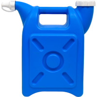 Канистра-лейка с дополнительным горлышком для слива синяя 15 л Radivas G1-3-001