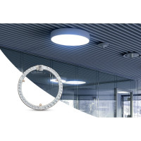 Светодиодный модуль со встроенным драйвером Apeyron 230В, 36Вт, smd2835, 3240Лм, 6500К, ø238x19мм 02-66