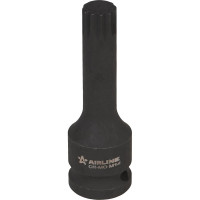 Головка ударная торцевая 1/2"DR, внешний SPLINE, M14 AIRLINE ATAS037