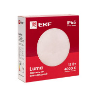 Настенно-потолочный светодиодный светильник EKF ДПО-2002-K 12Вт 4000К IP65 PROxima BKL-2002-R-12-4000