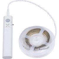 Умная подсветка TDM ELECTRIC SMD2835-30LED/m-IP20-5В-2,4Вт-3000 К (1 м), датчик движения, 4хААА SQ0331-0502