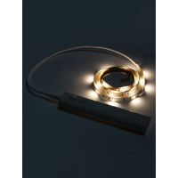 Умная подсветка TDM ELECTRIC SMD2835-30LED/m-IP20-5В-2,4Вт-3000 К (1 м), датчик движения, 4хААА SQ0331-0502