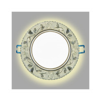 Встраиваемый светильник General Lighting Systems с подсветкой GX53, 123х45мм, светлая роза, IP20 GCL-GX53-H38-BL-3 661150