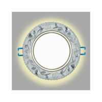 Встраиваемый светильник General Lighting Systems с подсветкой GX53, 123х45мм, светлая роза, IP20 GCL-GX53-H38-BL-3 661150