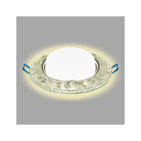 Встраиваемый светильник General Lighting Systems с подсветкой GX53, 123х45мм, светлая роза, IP20 GCL-GX53-H38-BL-3 661150
