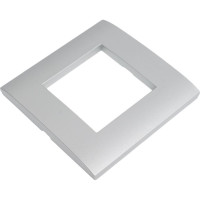 1-постовая рамка LK Studio, серебристый металлик, LK45 854103-1