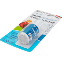 Универсальная эмаль для ванн сантехники и бытовой техники Мастер Сити (блистер; бело-голубой 002) 2241002