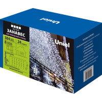 Светодиодный занавес Uniel ULD-C3020-384/DTA/RC WHITE, IP44 UL-00008562