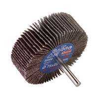 Круг лепестковый абразивный радиальный 75x25 мм, хвостовик 6 мм, P40 ДИОЛД 90018009