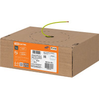 Провод ПуГВнгА-LS TDM ELECTRIC 1х0,75 ГОСТ в коробке 200м, желто-зеленый SQ0124-1461