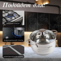 Кастрюля PERFECTO LINEA Arcelia из нержавеющей стали 1.5 л 50-101675