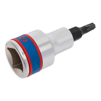 Насадка-бита торцевая с отверстием Torx T27, 60 мм, 1/2" KING TONY 402727