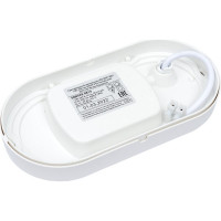 Светодиодный светильник TDM ELECTRIC LED ДПП 2801 12Вт, 990 лм, 4000К, IP65, белый, овал, 200х100х46 мм, Народный SQ0329-0813