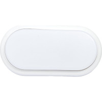 Светодиодный светильник TDM ELECTRIC LED ДПП 2801 12Вт, 990 лм, 4000К, IP65, белый, овал, 200х100х46 мм, Народный SQ0329-0813