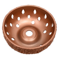 Шероховальная твердосплавная контурная полусфера (102х38 мм; 14 мм; зернистость 36) HQ-mech УТ000001879