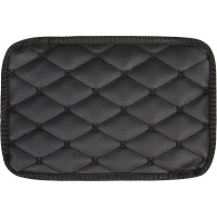 Чехол на подлокотник Airline универсальный, 200x300 мм, стёганная экокожа, цвет черный ADCA001