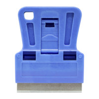 Набор скребков для чистки стеклокерамики Eurokitchen цвет голубой, 4 шт. RS-16A