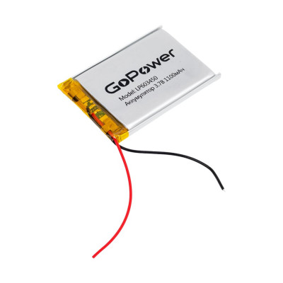 Аккумулятор GoPower Li-Pol LP603450 PK1 3.7V 1100mAh 00-00019594