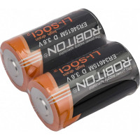 Элемент питания ROBITON 2шт. ER34615M- D высокотоковые 15707