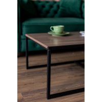 Журнальный столик ТИТАН МЕТА Сомба, ясень шимо темный 4670026244076