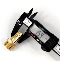 Штуцер для шлангов 1/2" НР х 16 мм, 2 шт HG 1649038