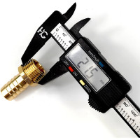 Штуцер для шлангов 1/2" НР х 16 мм, 2 шт HG 1649038