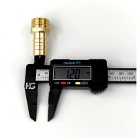 Штуцер для шлангов 1/2" НР х 16 мм, 2 шт HG 1649038