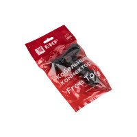 Кабельный коннектор EKF Т-образный (клеммник 5PIN) IP68 FreeTools plc-uac-cb5T