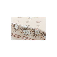 Прямоугольная скатерть Meiwa 122x152 см, белый, бежевый 5781