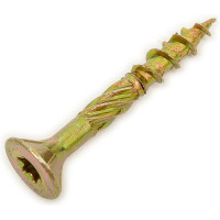 Шуруп конструкционный ЕВРОПАРТНЕР для дерева с фрезой, потай, ж/п Torx 25 5,0x35 + бита (150 шт.) B3 0036