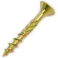 Шуруп конструкционный ЕВРОПАРТНЕР для дерева с фрезой, потай, ж/п Torx 25 5,0x35 + бита (150 шт.) B3 0036