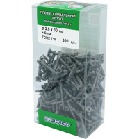Усиленный саморез с антикоррозионным покрытием ЕВРОПАРТНЕР 3.5x30, TORX15 + бита, 300 шт. B3 0056