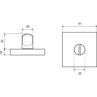 Накладка фиксатор Palladium Z 200 BK BB СТ-00001381