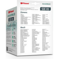 Мешки для пылесосов SIE 01 (4) Allergo 4 шт + моторный и микрофильтр FILTERO 05956