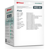 Мешки для пылесосов MIE 04 (4) Allergo 4 шт + моторный и микрофильтр FILTERO 05953