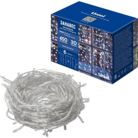 Светодиодный занавес с эффектом мерцания Uniel ULD-C6030-450/TTK WHITE IP44 UL-00009926